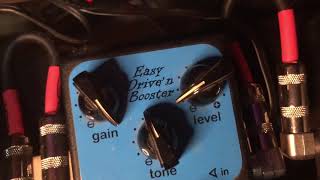NIG® PED Pedal Efectos Guitarra Eléctrica Overdrive EASY DRIVE'N BOOSTER video