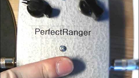 PerfectRanger (Rangemaster clone with NOS Mullard OC44 transistor) Gibson Les Paul