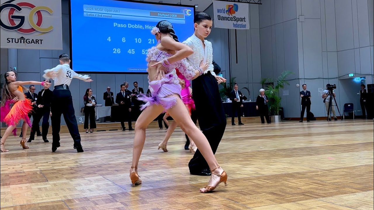 General Look Junior 1 [Paso Doble] GOC 2024 - Ronald & Alina - Edvards & Elizabeta - Daniel & Sophia