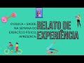 Exercício físico | Relato de experiência: Emagrecimento e vida saudável - Professor Wilton Silva