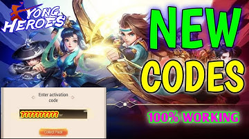 All New- YONG HEROES GIFT CODE August 2022 | NEW CODE YONG HEROES | YONG HEROES PROMO CODE
