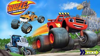 Blaze and the Monster Machines - Race To The Rescue Top Of World GamePlay