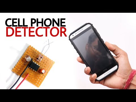 Cell Phone detector using 386 IC |without