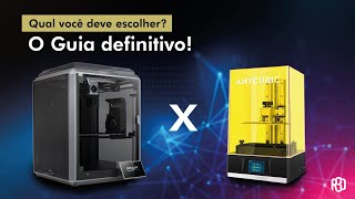 IMPRESSORA 3D de RESINA OU FILAMENTO (FDM) qual é melhor para você?