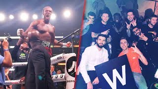 KSI vs Logan Paul AFTER PARTY! (Behind The Scenes)