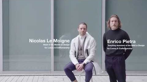 ECAL Master Class 2018 - Luxury Accessories Design