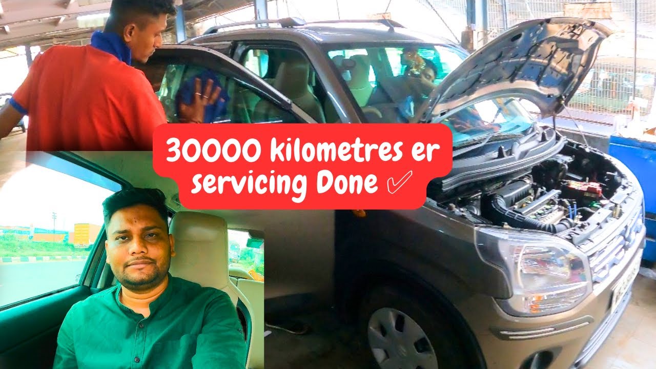 30000 kilometres servicing done of our CAR 🚗। Better Living - YouTube