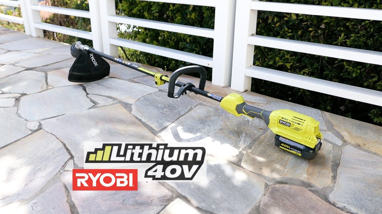 ryobi electric weed eater 40v