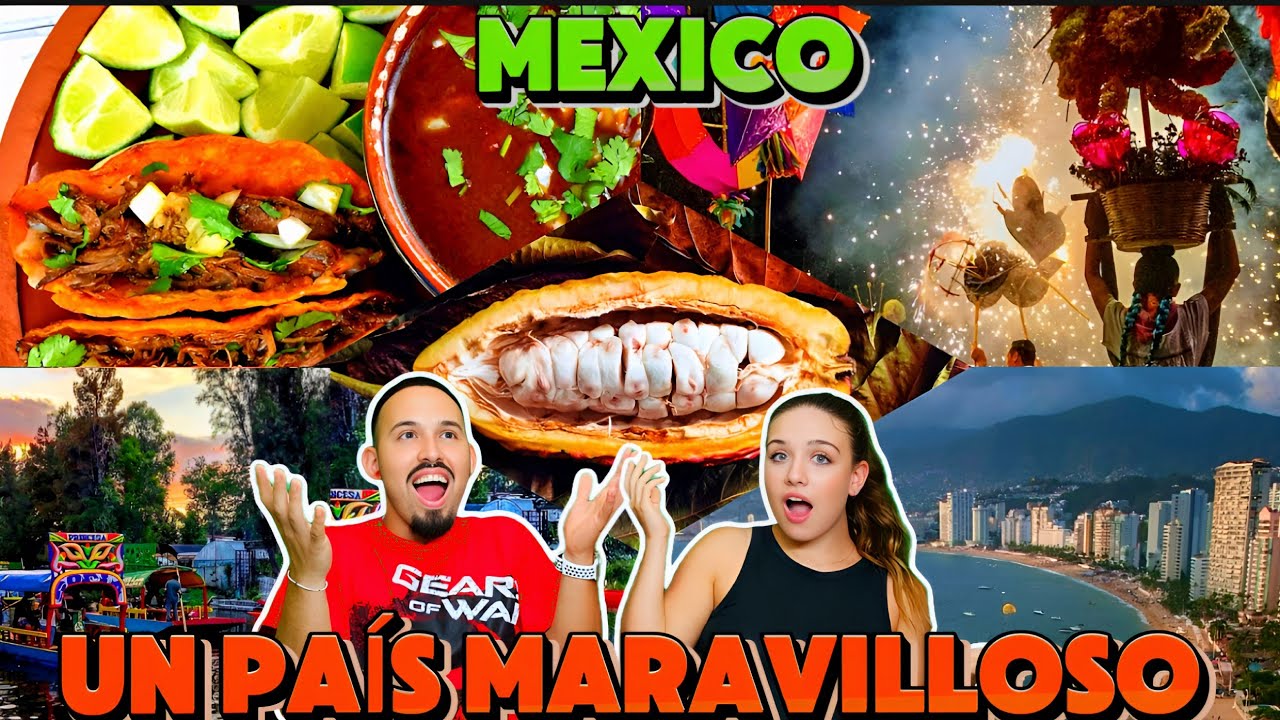 MEXICO 🇲🇽 LINDO Y QUERIDO 🥹 | Italiana y Colombiano ENAMORADOS de su PAÍS 😍