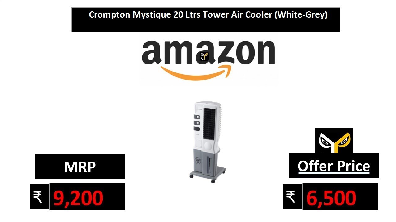 crompton mystique tower air cooler