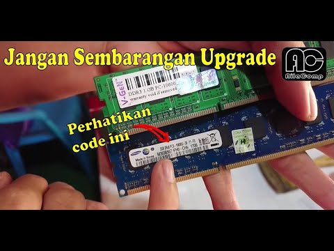 Video: Cara Menambah Memori PC