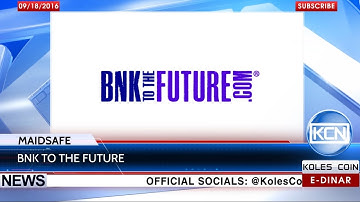 KCN News: MaidSafe to launch fund raising with BnkToTheFuture