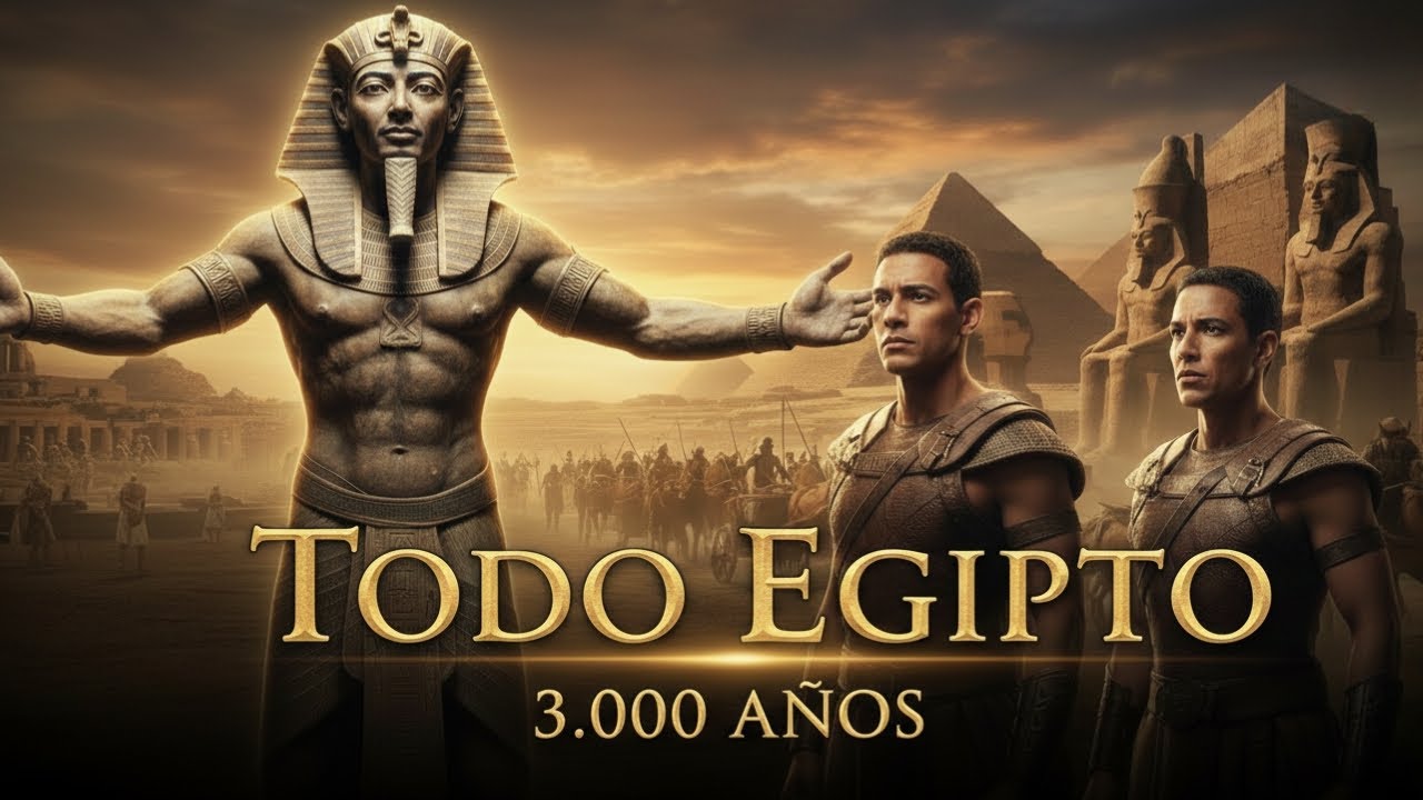 La Historia Completa del Antiguo Egipto | 3.000 Años de una Civilización Eterna