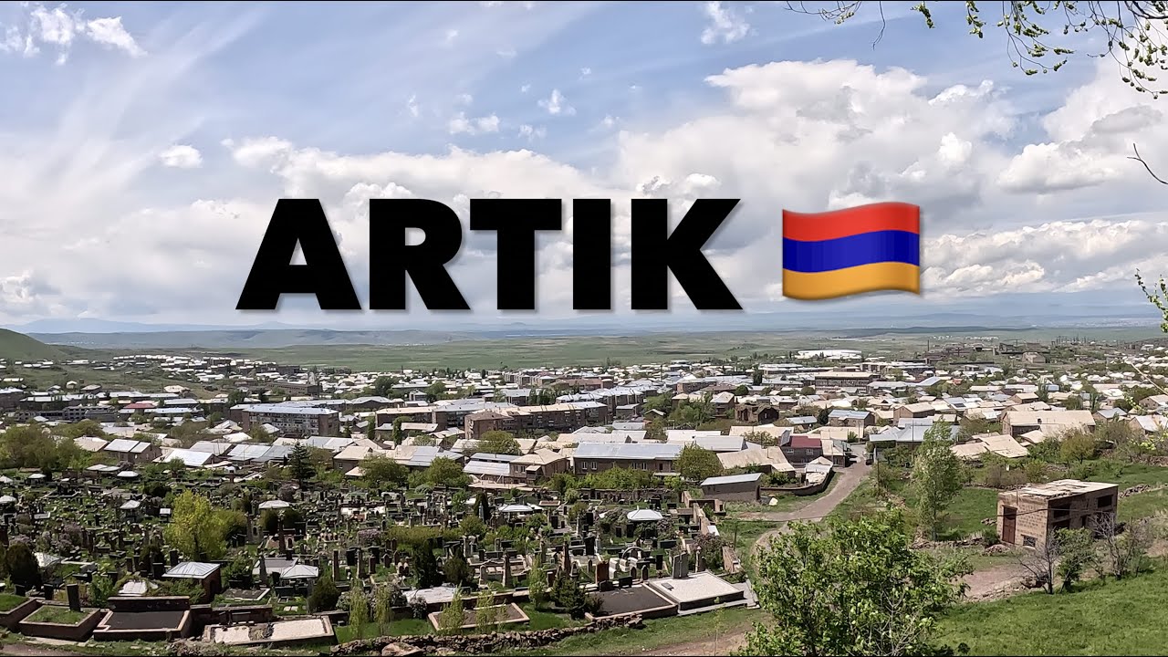Walking tour in Artik, Armenia 🇦🇲 | 4K