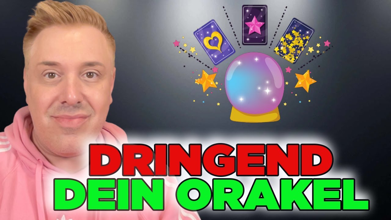 Das ORAKEL musst DU kennen! DRINGENDE BOTSCHAFT! YouTube Das ORAKEL musst DU kennen! DRINGENDE BOTSCHAFT! YouTube