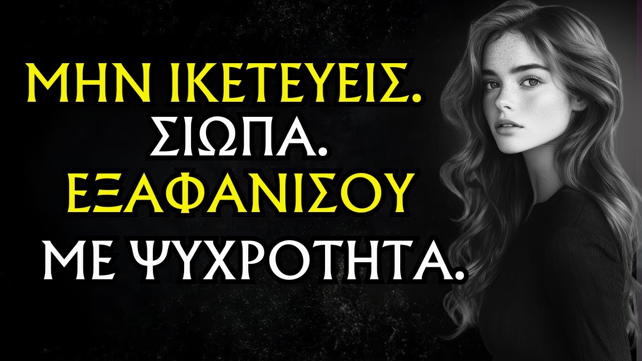 ΑΝ ΣΕ ΑΓΝΟΟΥΝ ΚΑΙ ΑΠΟΜΑΚΡΥΝΟΝΤΑΙ, ΚΑΝΕ ΑΥΤΑ ΤΑ 5 ΠΡΑΓΜΑΤΑ ΣΙΩΠΗΛΑ – ΣΤΩΙΚΕΣ ΜΑΘΗΜΑΤΑ ΑΝΑΔΟΜΗΣΗΣ