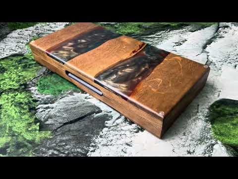 Гра кольорів — нарди з епоксидної смоли преміум-класу, видео 1