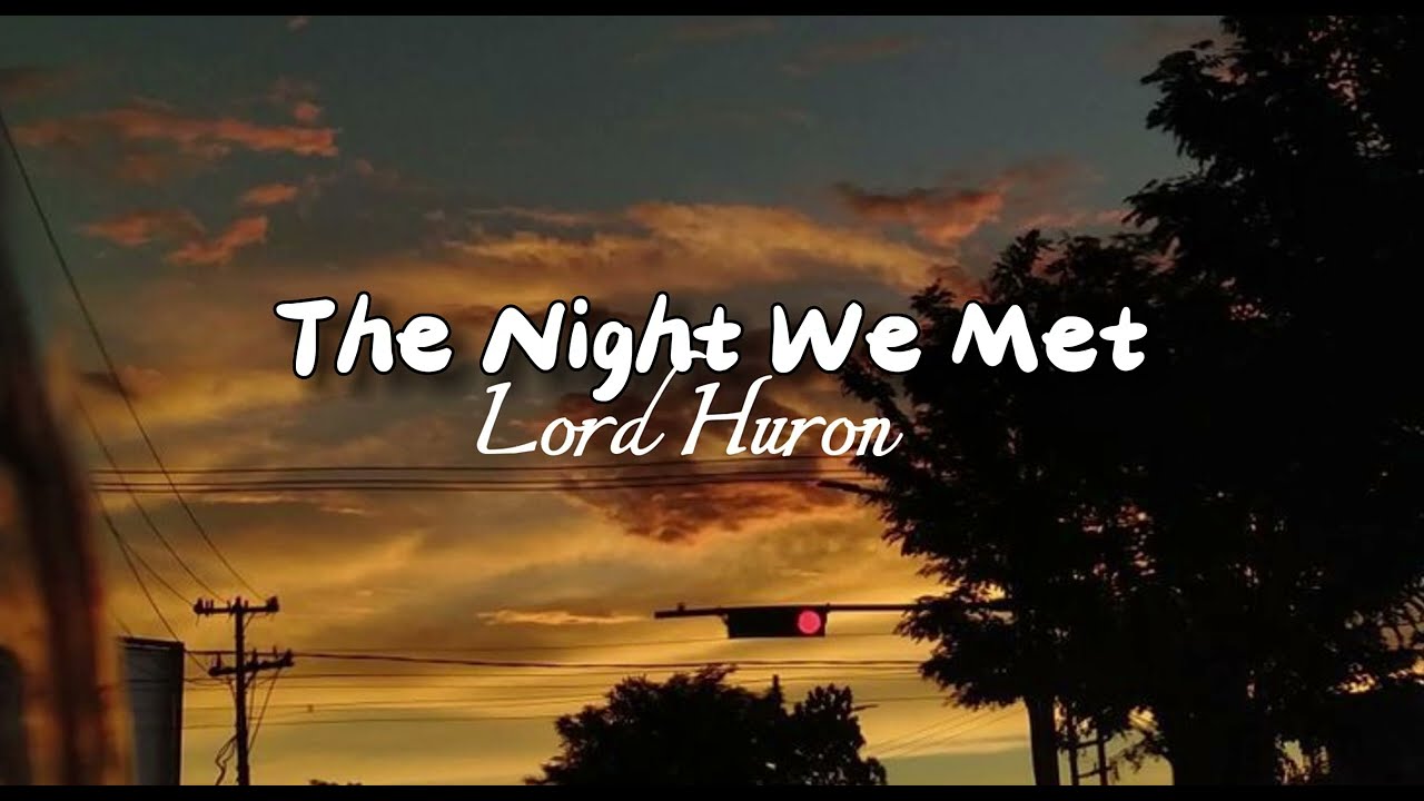 The Night We Met - Lord Huron tiktok version