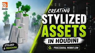 Procedural Stylized Rock Cliffs in Houdini for Unreal Engine 5