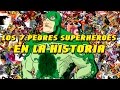 TOP: Los 7 peores superhéroes del cómic.