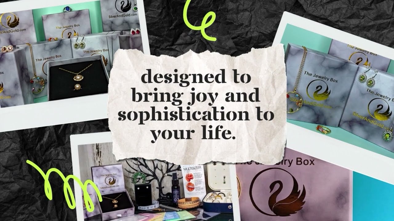 Unveiling Elegance: The Jewelry Box Subscription by SilverAndGold.com