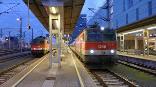 1144 104 mit S3 3824 | Abfahrt Linz Hbf