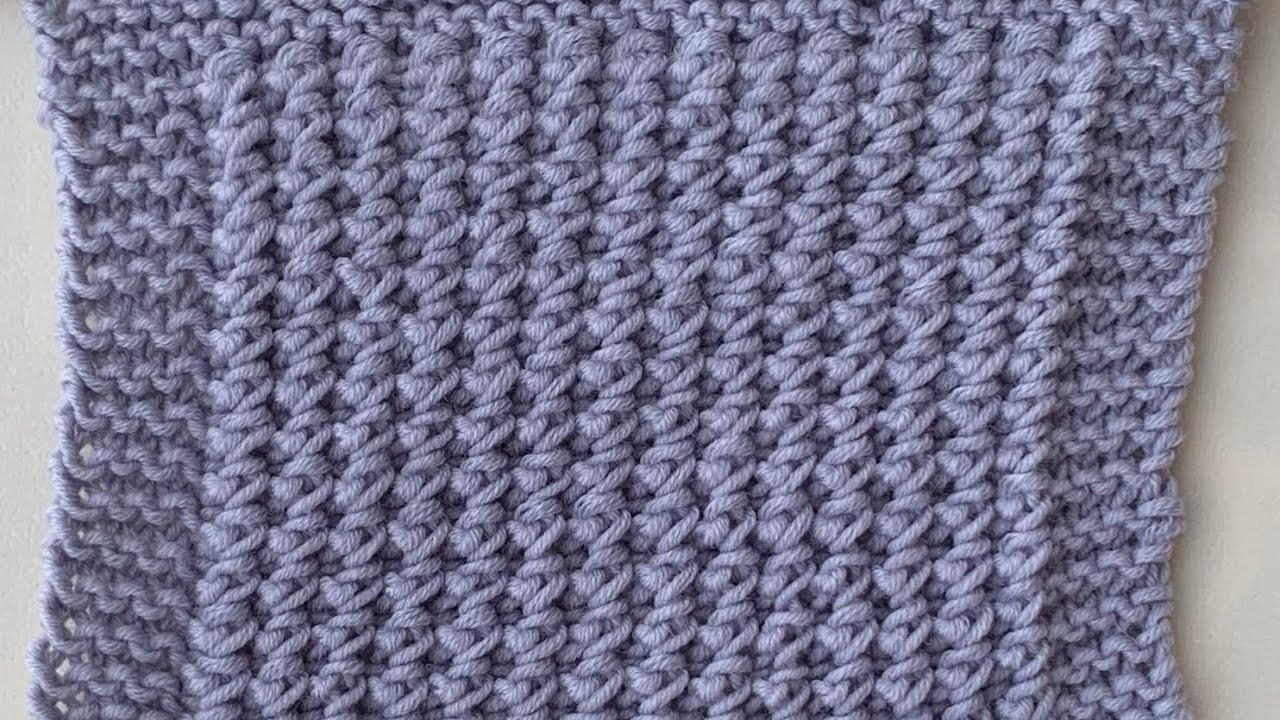 Modello copertina neonato ai ferri. Punto adatto anche a cappelli e  cardigan.Tutorial semplice. 🌷 