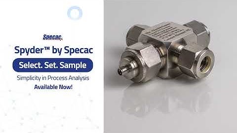 Spyder™ Process Flow Cell - Process Analytical Cell for laboratory and small-scale pilot plant use