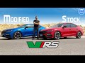 Skoda Octavia VRS Duel Modified Vs Stock مبارزة سكودا 