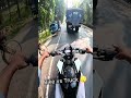 Bike vs Truck 😱✅ #bike #shorts #short #trending #funny #biker #rider #video #stuntrabbibhai