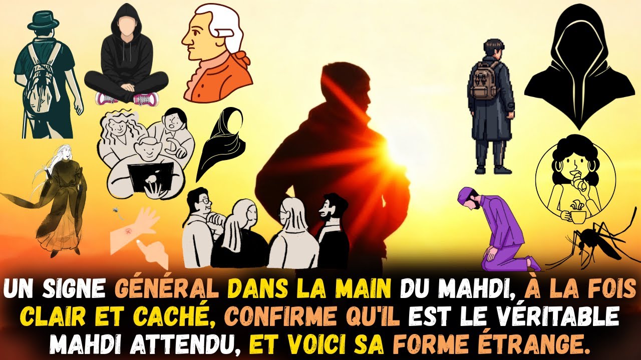 Un signe sur la main du Mahdi, à la fois clair et caché, confirme qu'il est le véritable Mahdi......