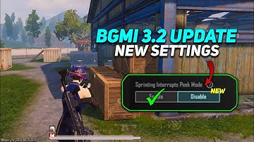 𝗕𝗴𝗺𝗶/𝗣𝘂𝗯𝗴 𝟯.𝟮 𝗨𝗽𝗱𝗮𝘁𝗲 𝗡𝗲𝘄 𝗕𝗮𝘀𝗶𝗰 𝗦𝗲𝘁𝘁𝗶𝗻𝗴 (𝗦𝗽𝗿𝗶𝗻𝘁𝗶𝗻𝗴 𝗜𝗻𝘁𝗲𝗿𝗿𝘂𝗽𝘁𝘀 𝗣𝗲𝗲𝗸 𝗠𝗼𝗱𝗲)✅❓