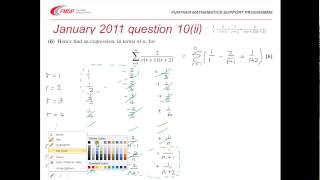 FMSP Revision: OCR FP1: January 2011 qn 10 - Series
