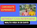 MALTA WORK PERMIT/VISA IN 30 DAYS | CLEANER JOB IN MALTA | PRINCIPAL LETTER IN 35 DAYS !