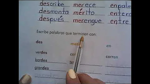 ¿Puede haber palabras de 5 letras que acaben en Y?