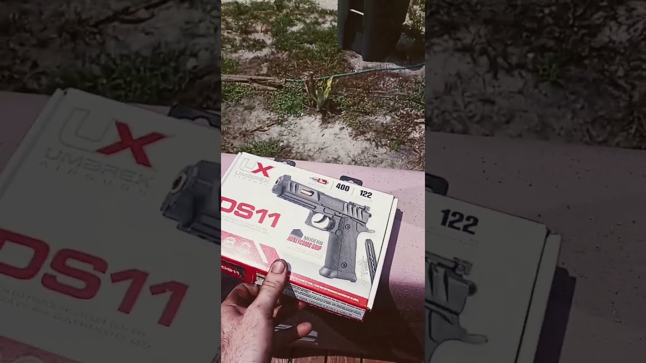 Unboxing Umarex DS11 co2 pistol