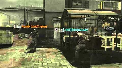 MW3 - Recon drone assists knife kill