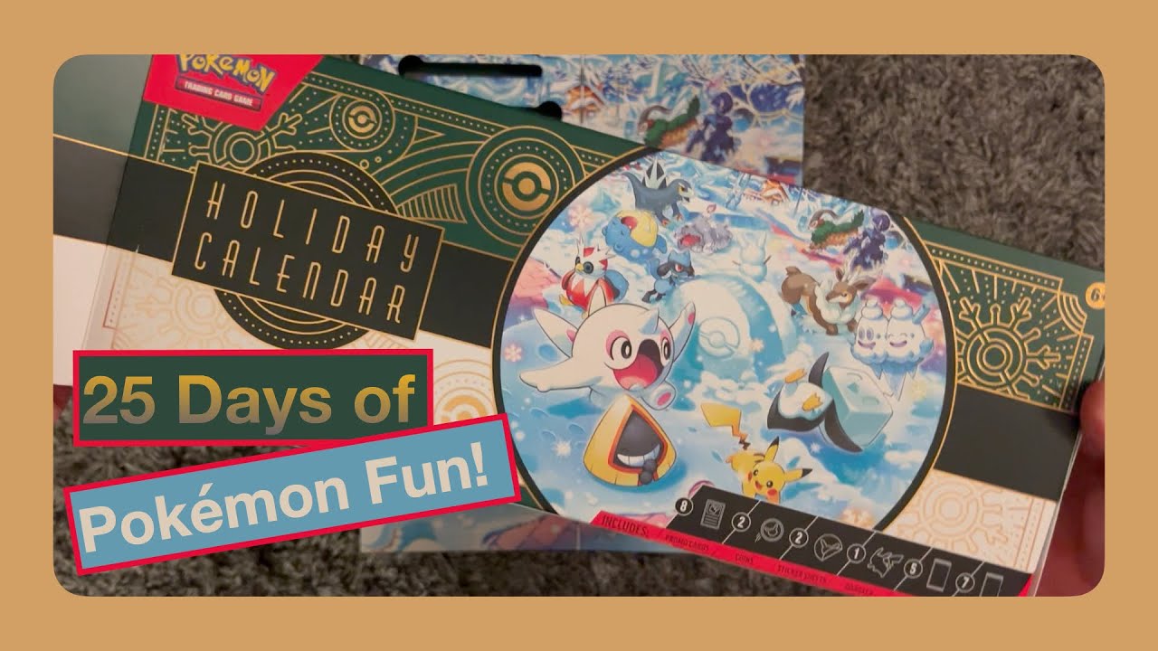 pokemon trading card games 2024 holiday calendar Amazon.com: Pokemon TCG Holiday 2024 Calendar : Office Products