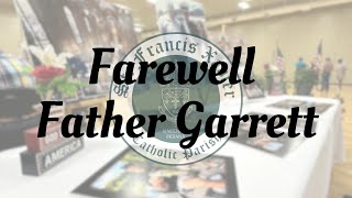 Farewell Gathering for Father Garrett