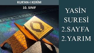 Yasin 2. Sayfa Ikinci Yarım
