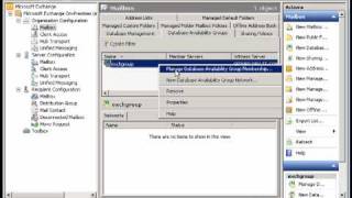 Creating Exchange 2010 Database availability group (DAG) - Part 2 Wealth