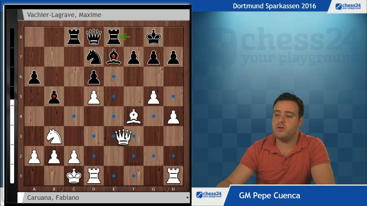 Caruana - MVL: Dortmund 2016 Game of the Day