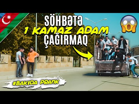 SÖHBƏTƏ 1 KAMAZ ADAM ÇAĞIRMAQ! #1 (DOSTUNU QOYUB QAÇDI!)