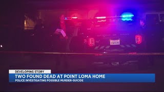 Husband, wife dead in San Diego murder-suicide, police say