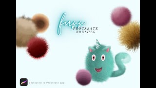 How to Draw a furry monster - procreate tutorial screenshot 3