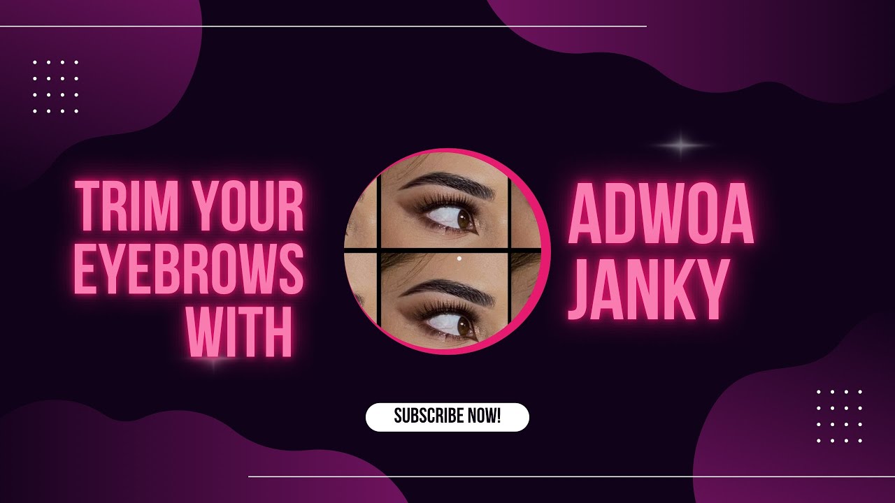 How to trim your brows to perfection! YouTube