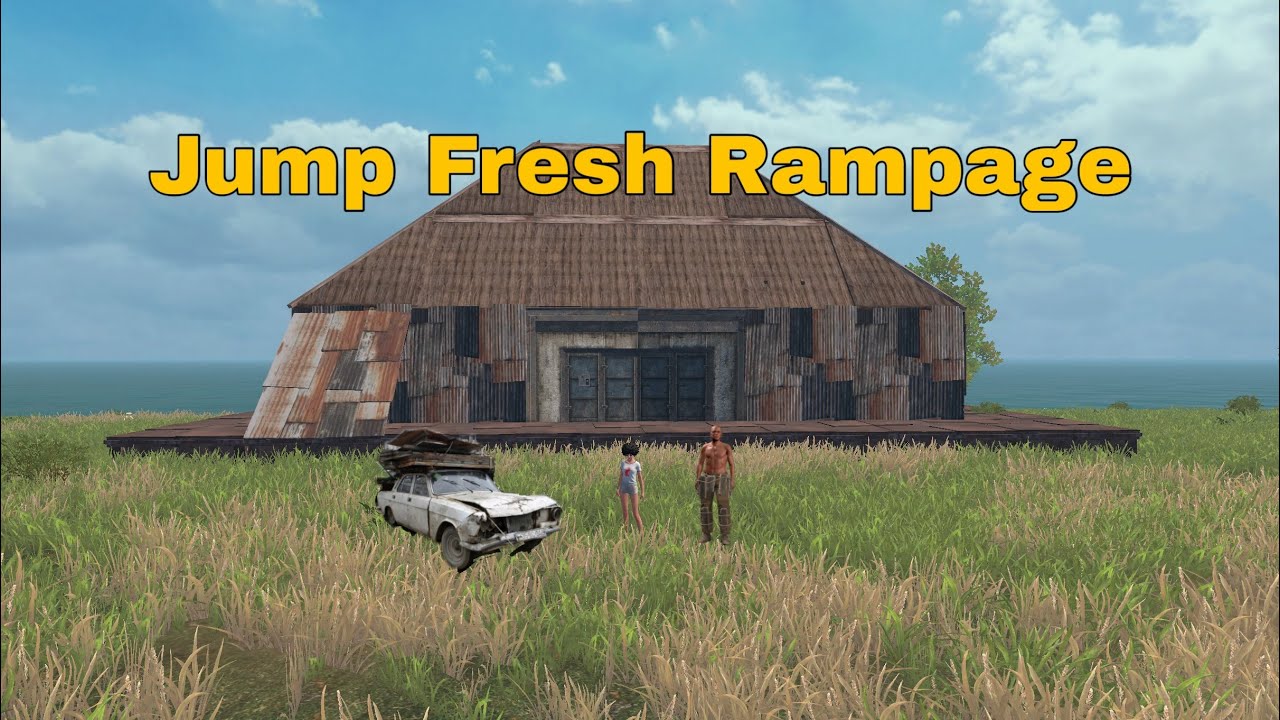 I Jump Rampage Against 2 big legion 2 hour before badge Last Island Of Survival