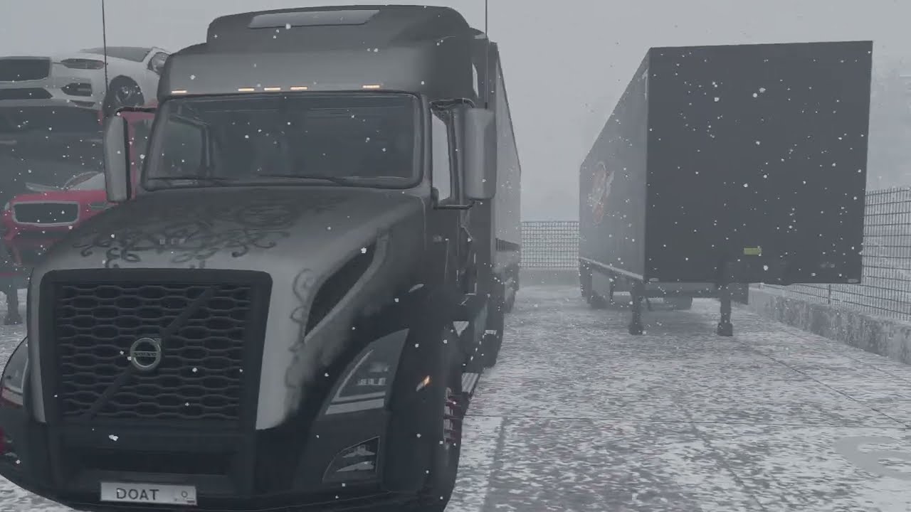 [ETS 2] Trans-Siberian-Truckway Map_VOLVO VNL 780 Cargo Delivery