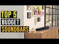 ✅ Top 5:  Best Budget Soundbars  in 2024 || The  Best Budget Soundbars  - Reviews