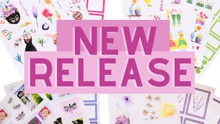 New sticker kit release | cat & crown, let's grow ducky, soft florals & window view screenshot 4